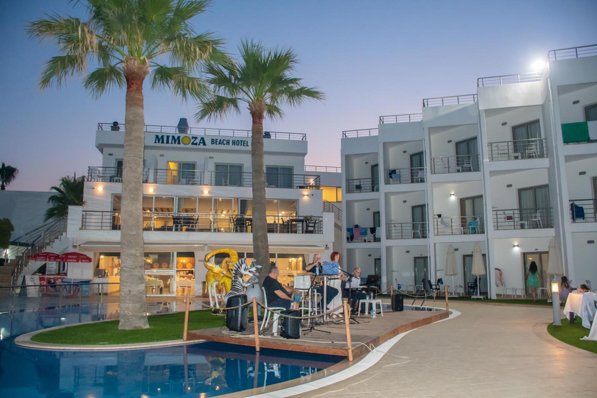 Mimoza Beach Hotel Agios Sergios 외부 사진