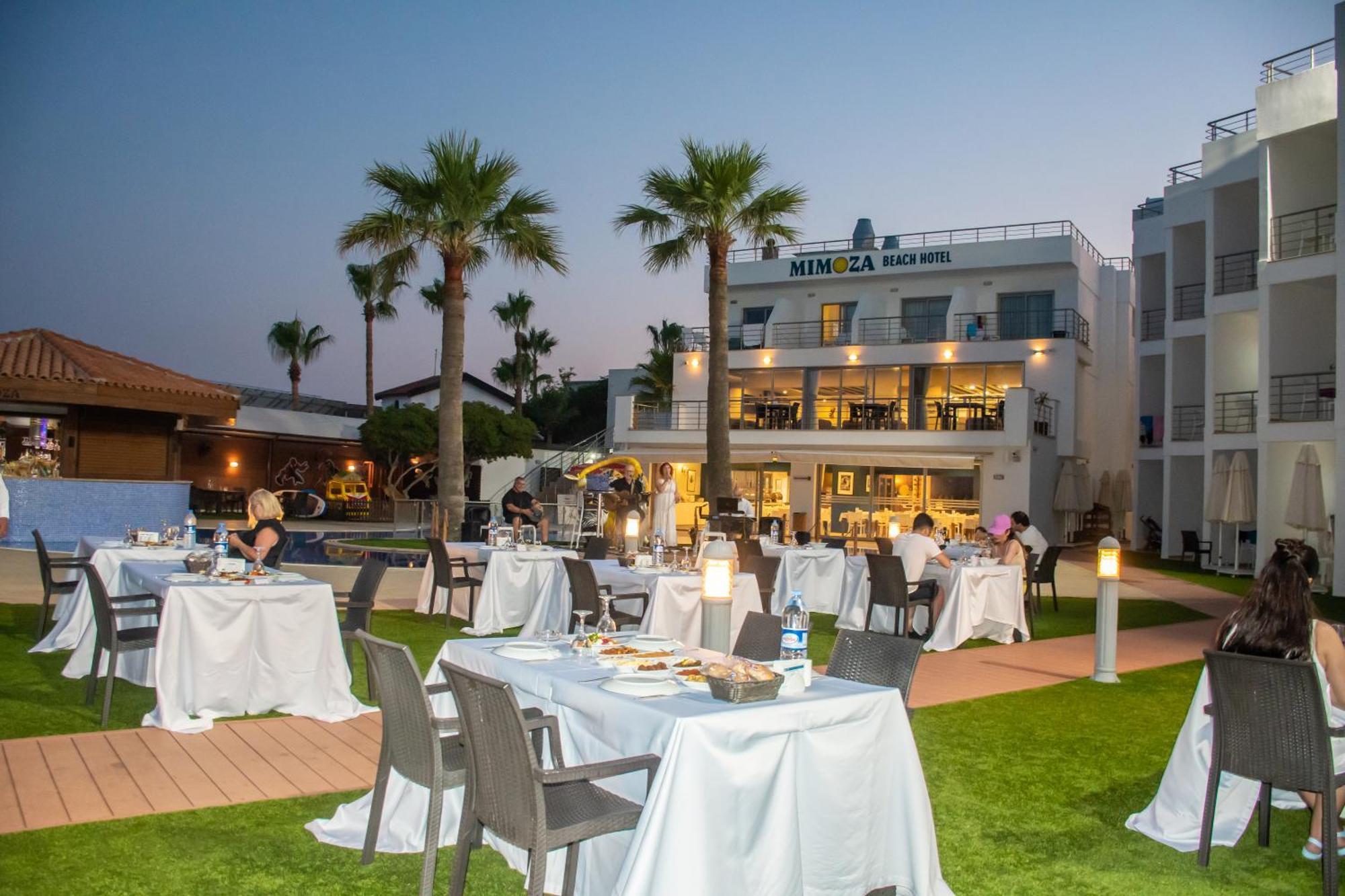 Mimoza Beach Hotel Agios Sergios 외부 사진