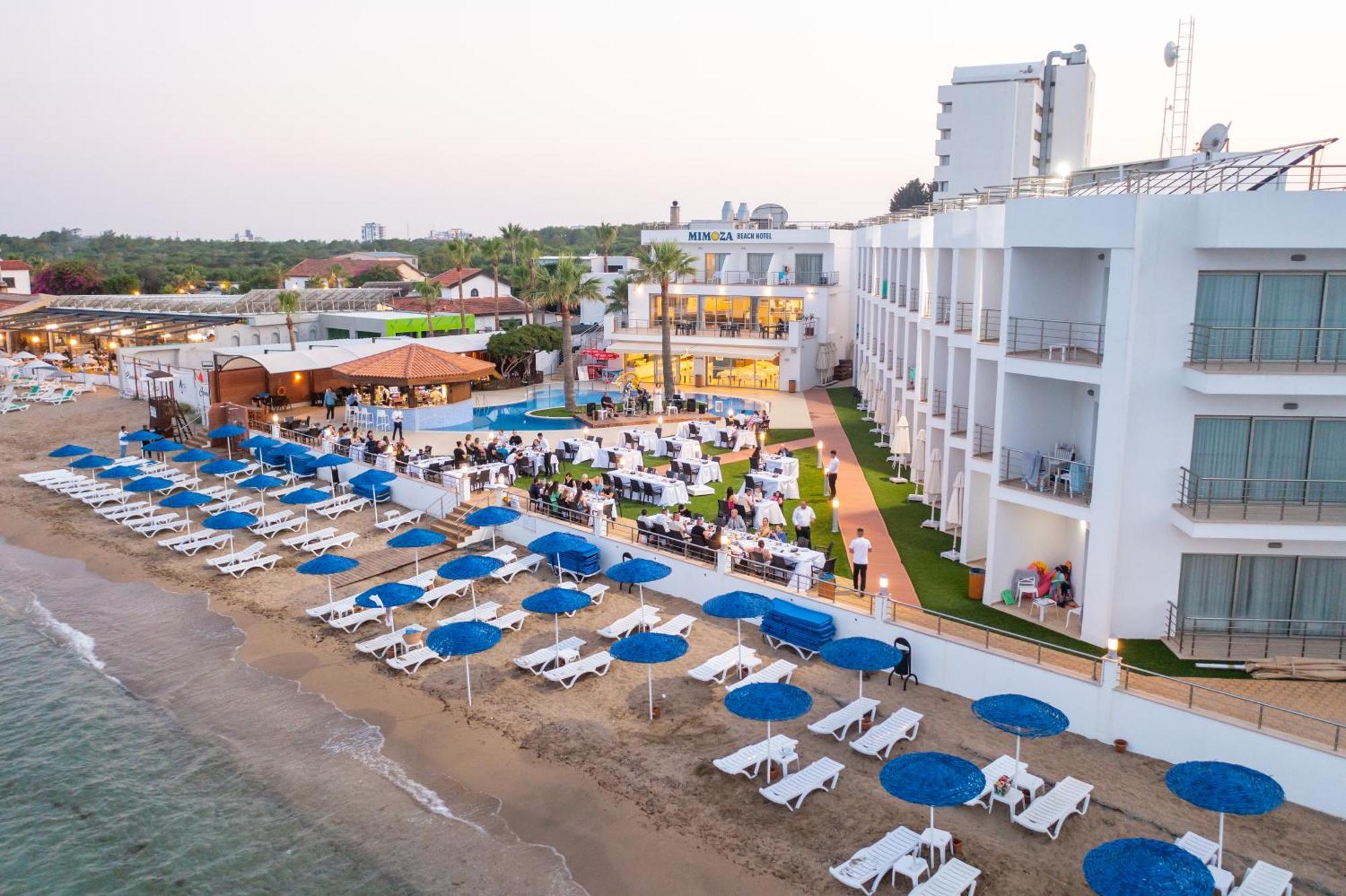 Mimoza Beach Hotel Agios Sergios 외부 사진