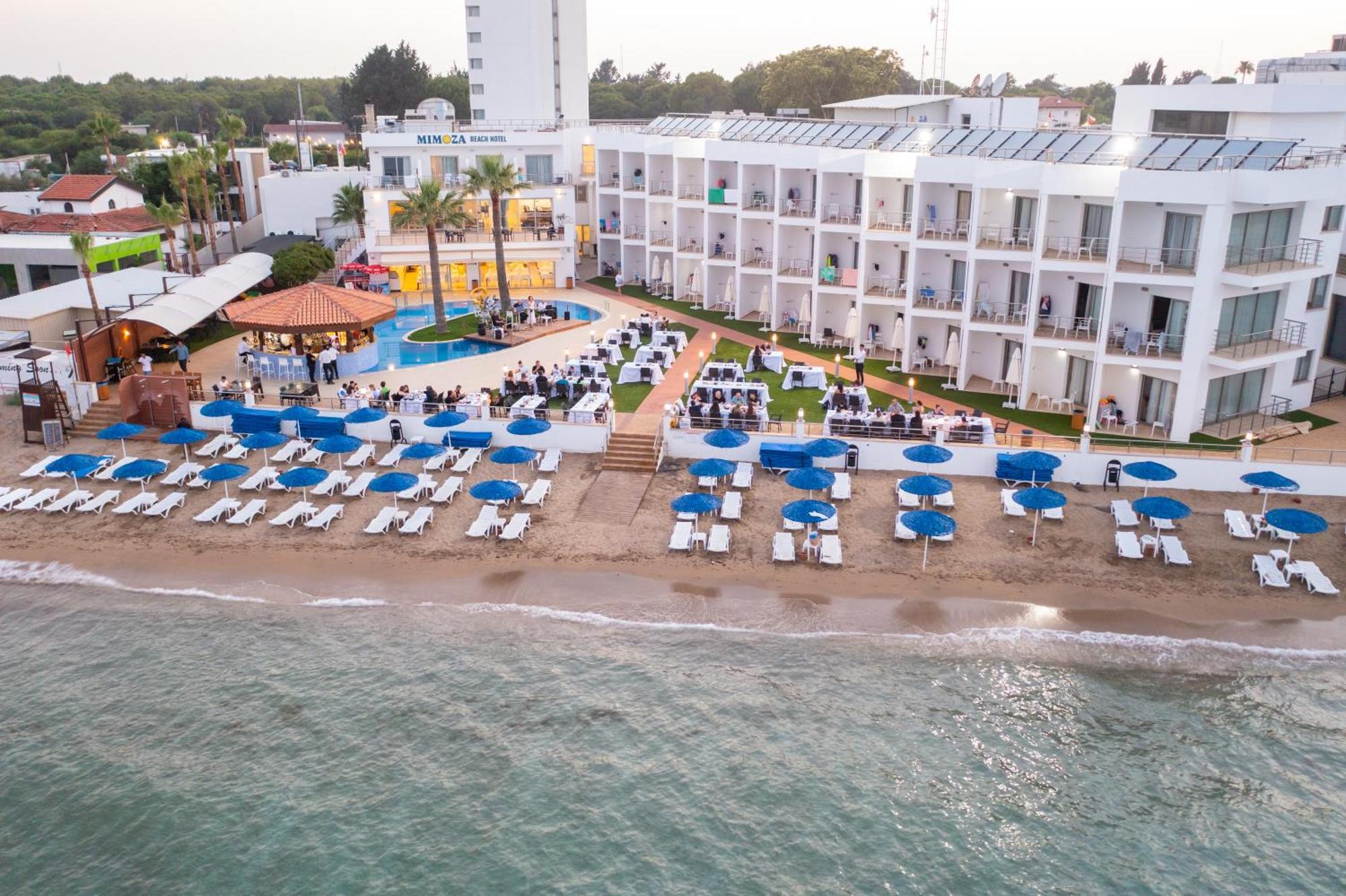 Mimoza Beach Hotel Agios Sergios 외부 사진