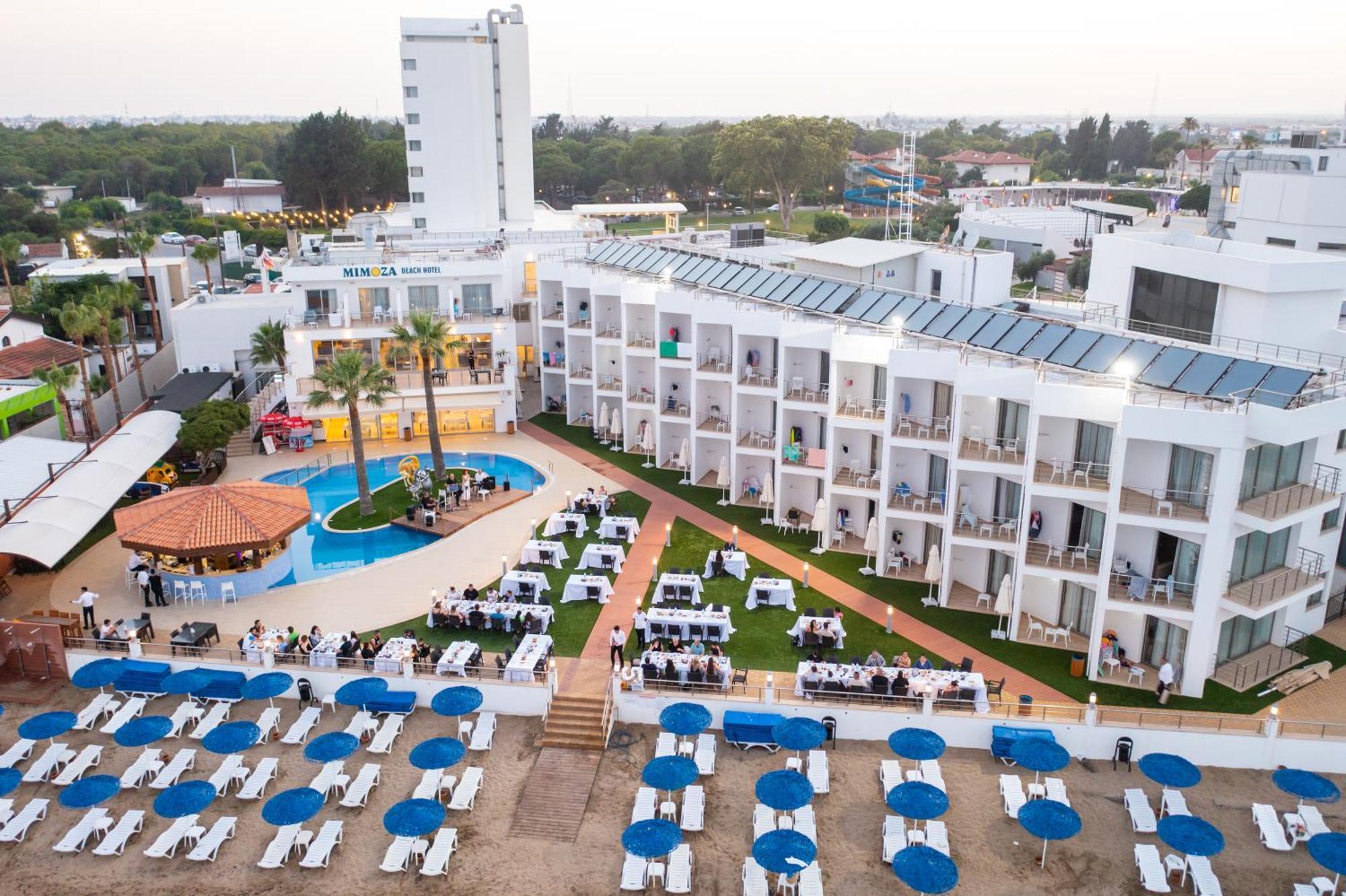 Mimoza Beach Hotel Agios Sergios 외부 사진