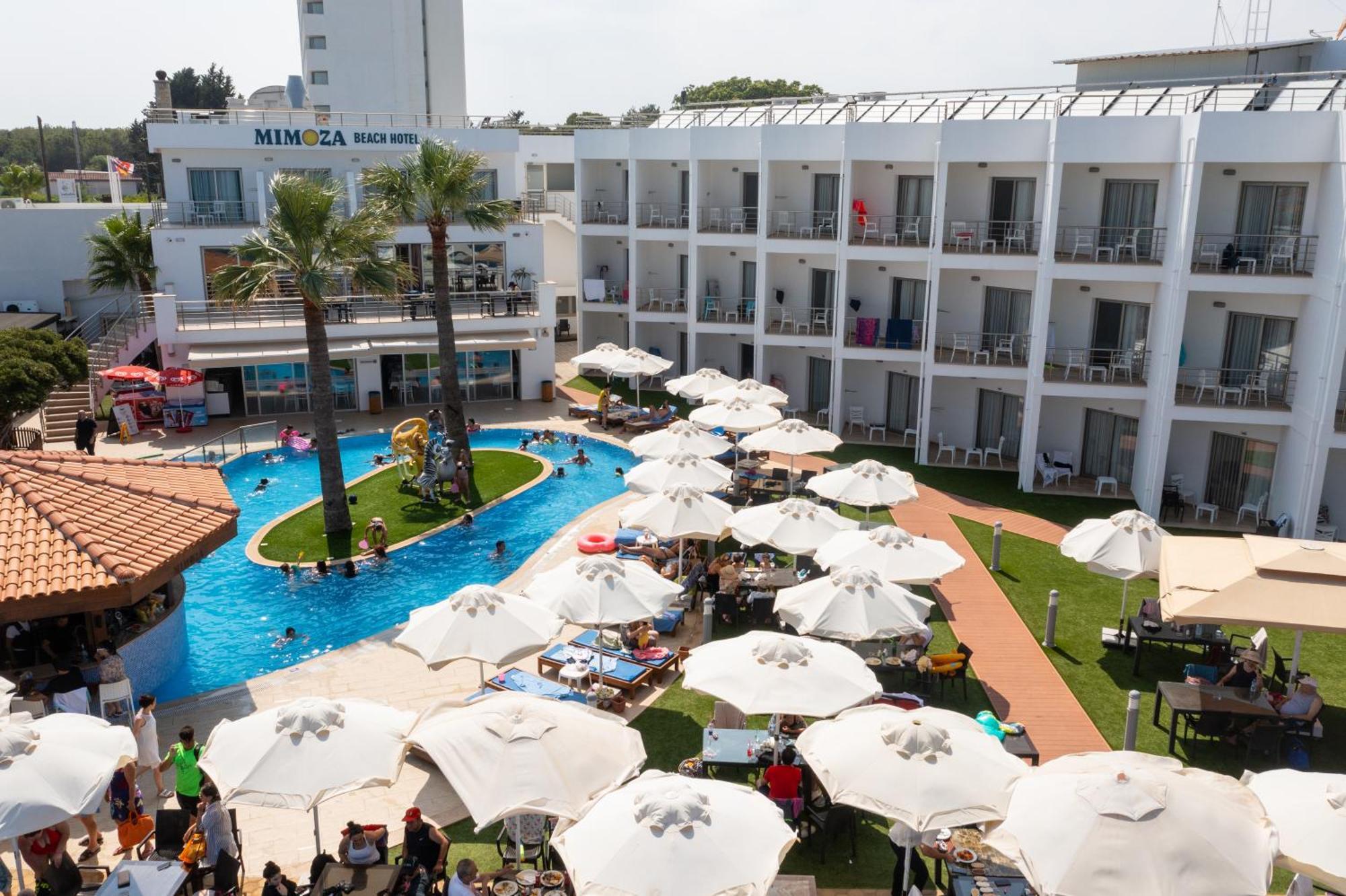 Mimoza Beach Hotel Agios Sergios 외부 사진