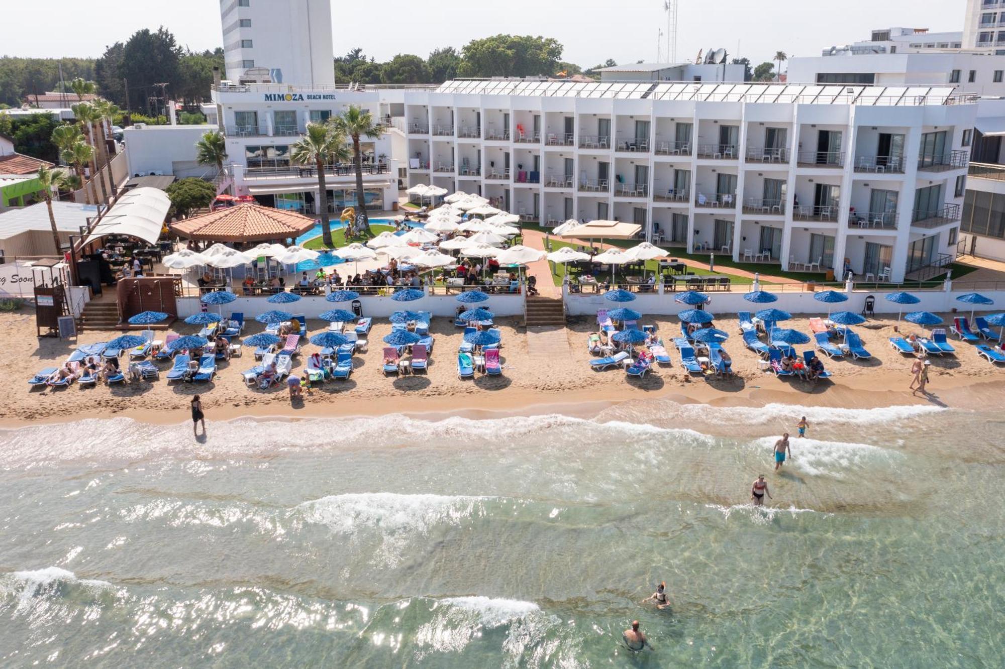 Mimoza Beach Hotel Agios Sergios 외부 사진