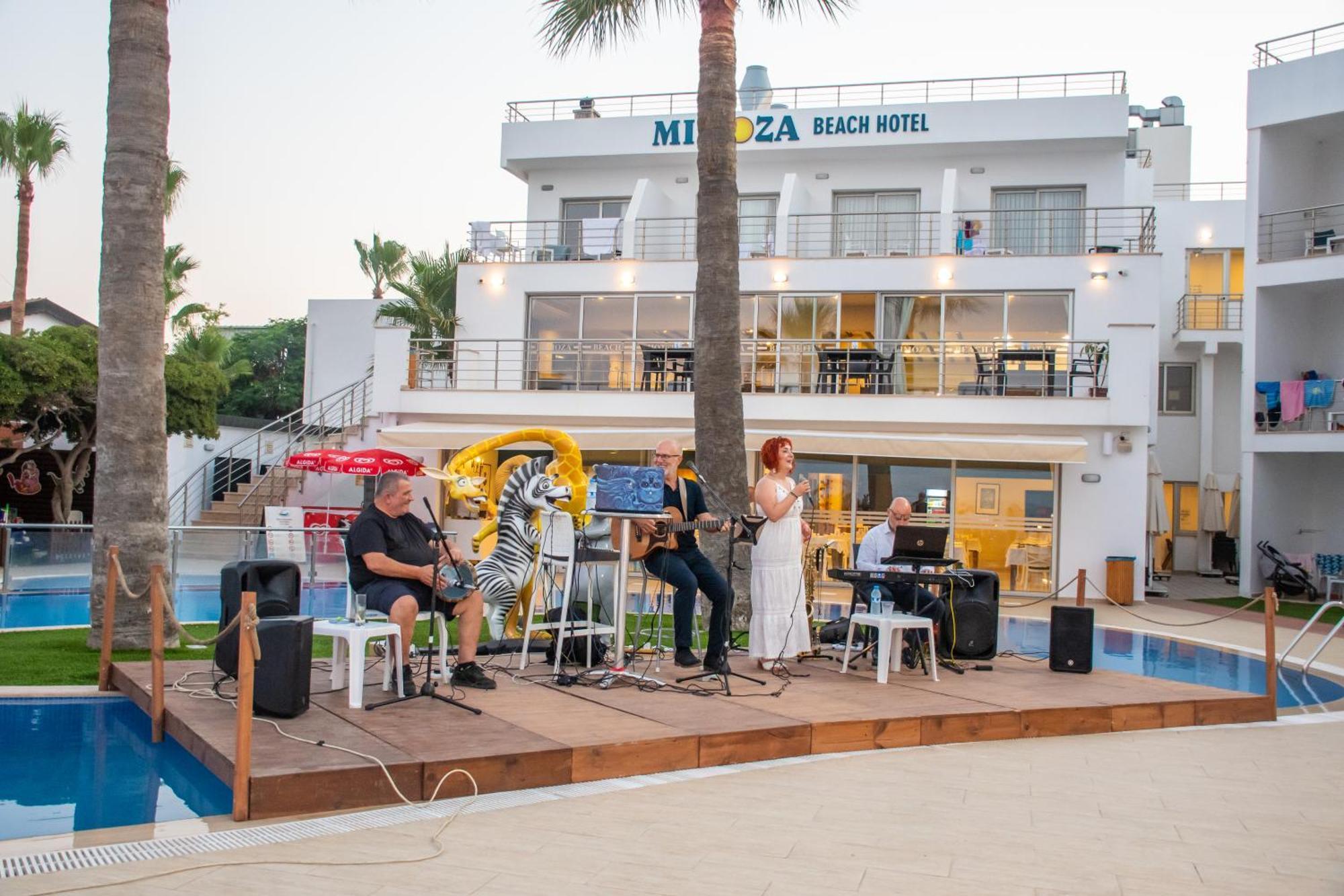 Mimoza Beach Hotel Agios Sergios 외부 사진