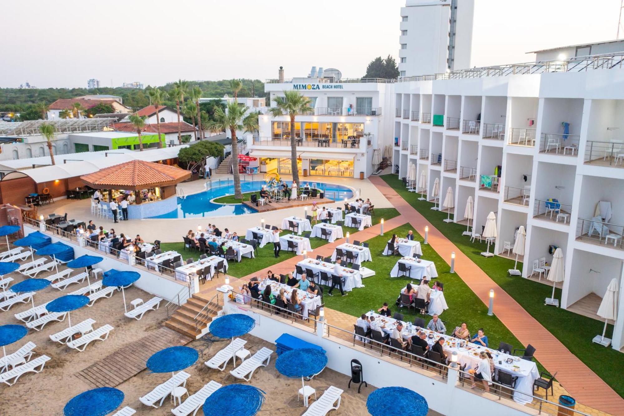 Mimoza Beach Hotel Agios Sergios 외부 사진