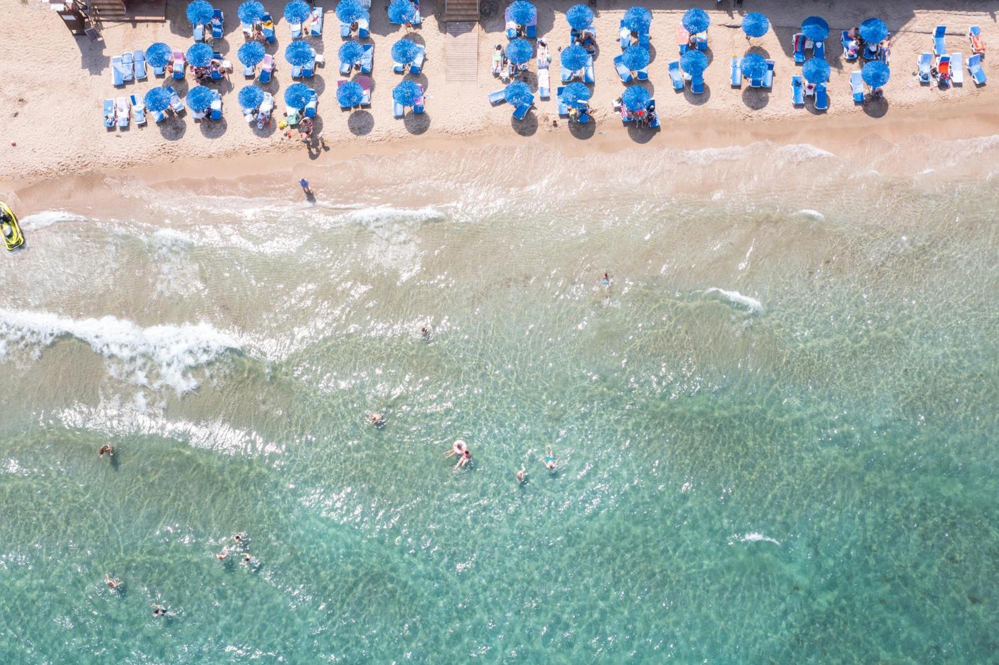 Mimoza Beach Hotel Agios Sergios 외부 사진