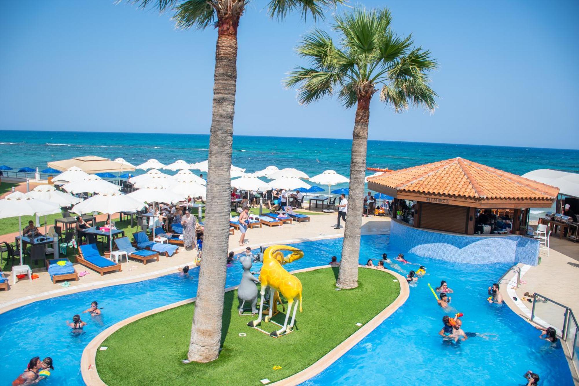 Mimoza Beach Hotel Agios Sergios 외부 사진