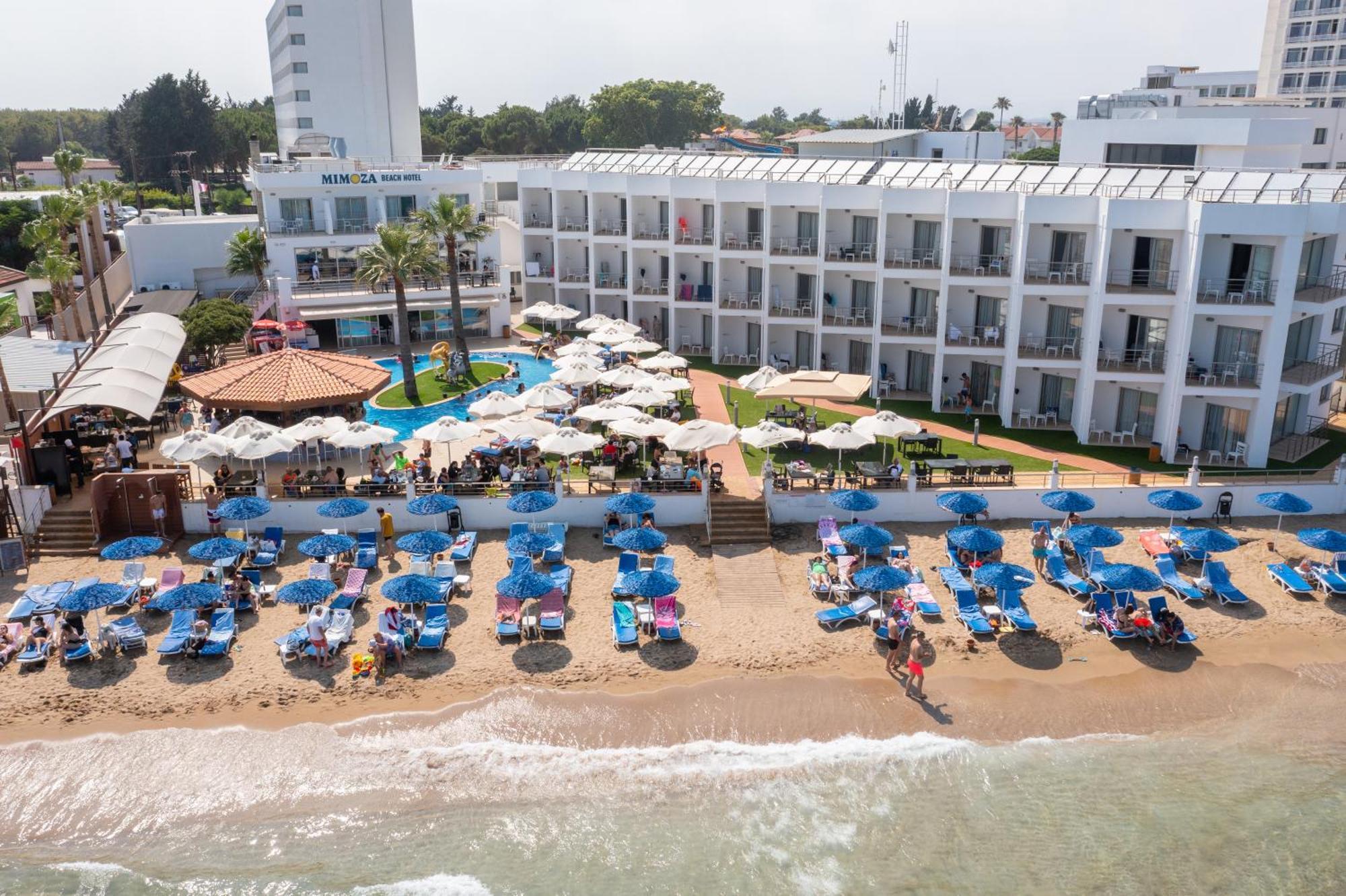 Mimoza Beach Hotel Agios Sergios 외부 사진